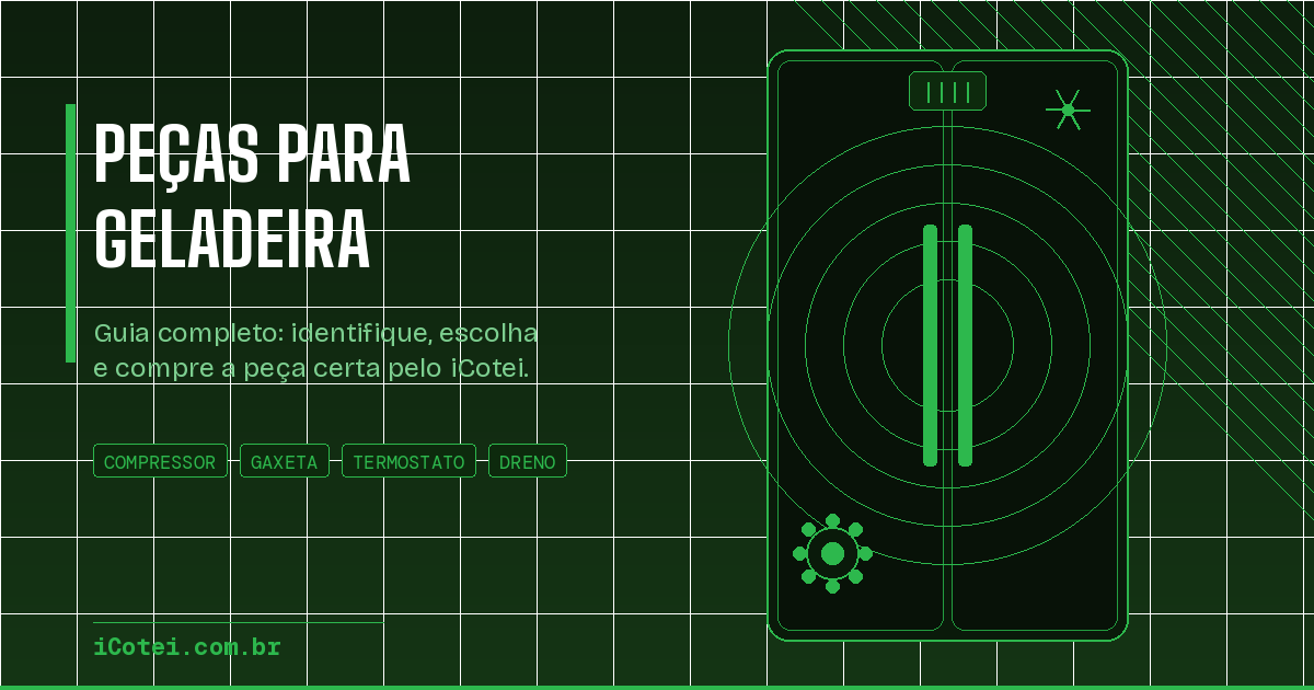 peças para geladeira